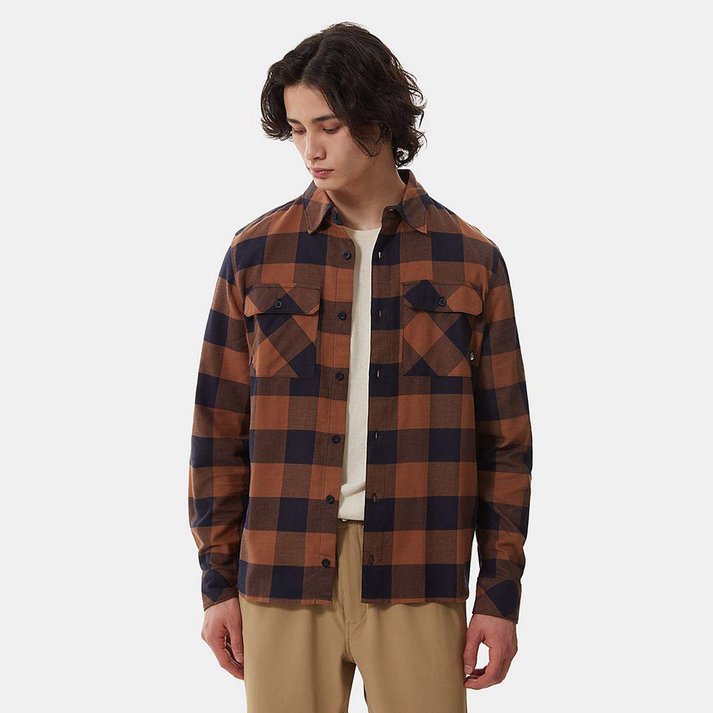 The North Face Aletsch Ανδρικα Μπλούζα Με Μακρύ Μανίκι - Σκουρο Μπλε (HRSA80149)